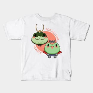 Loki Croc & Frog Thor Kids T-Shirt